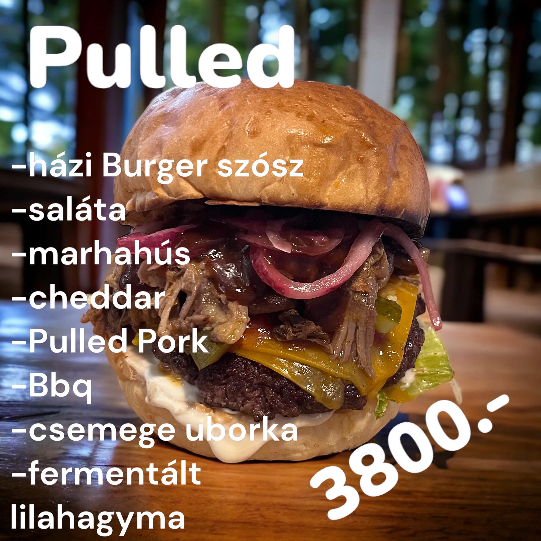 pulled Burger